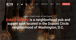 Desktop Screenshot of dukesgrocery.com