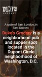 Mobile Screenshot of dukesgrocery.com
